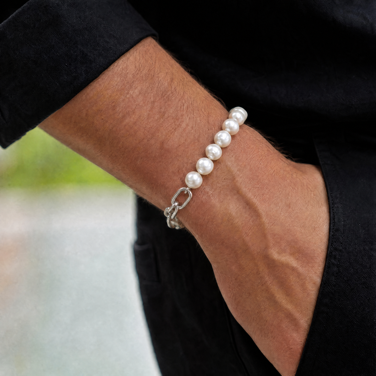 Legacy Baroque Pearl Strand Bracelet 925SS