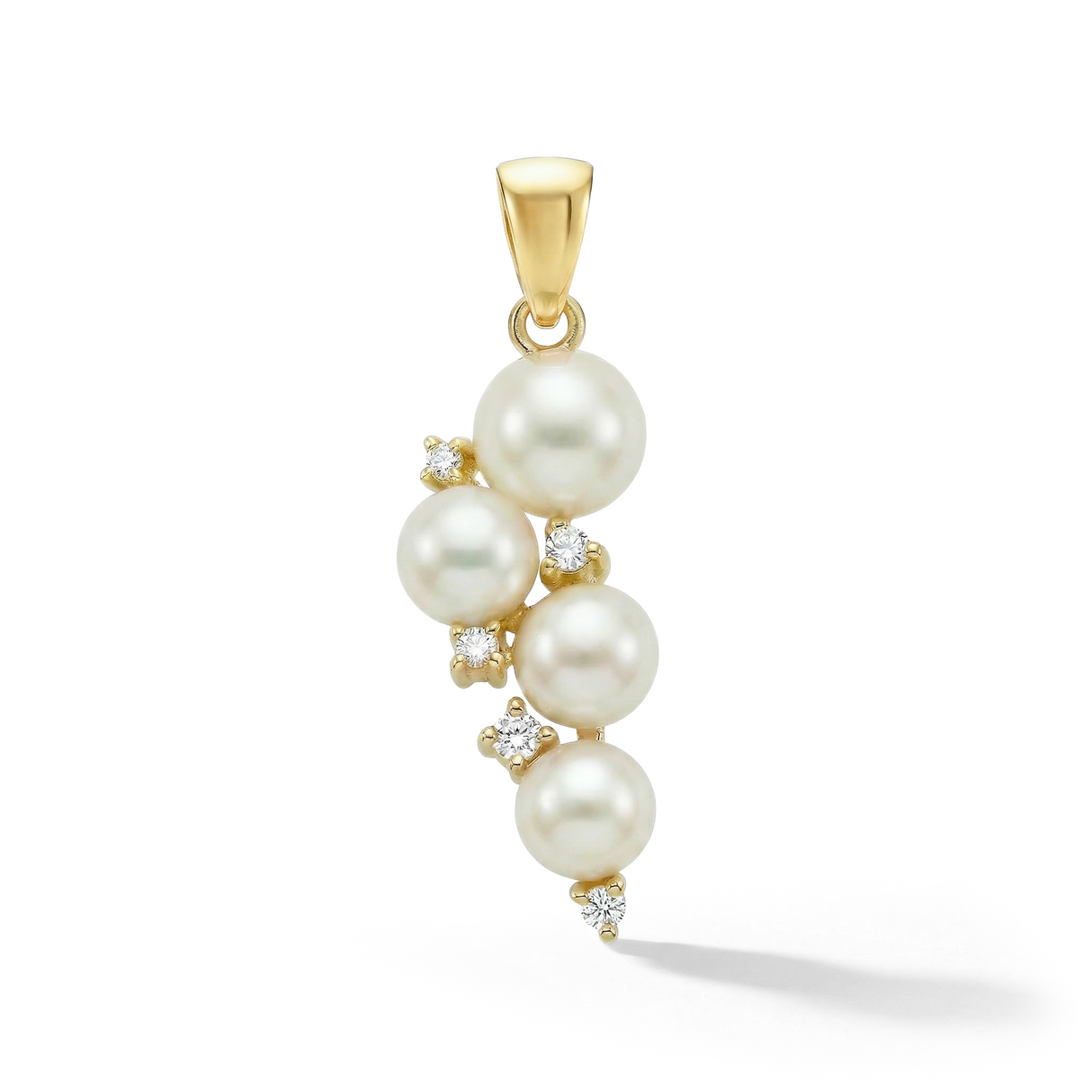 Indah Keshi Pearl Pendant 18KYG