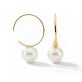 Circle Hoop Earring 18KYG