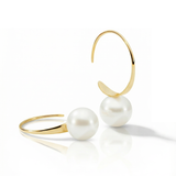 Circle Hoop Earring 18KYG