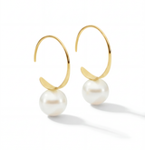 Circle Hoop Earring 18KYG