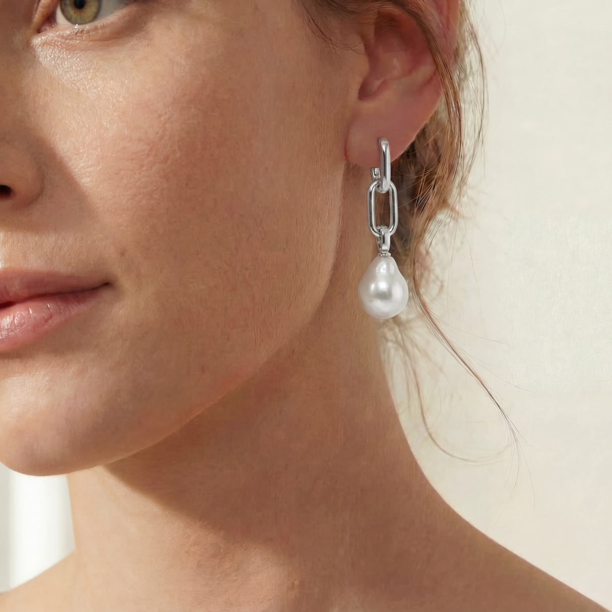 Legacy Baroque Huggie 925SS