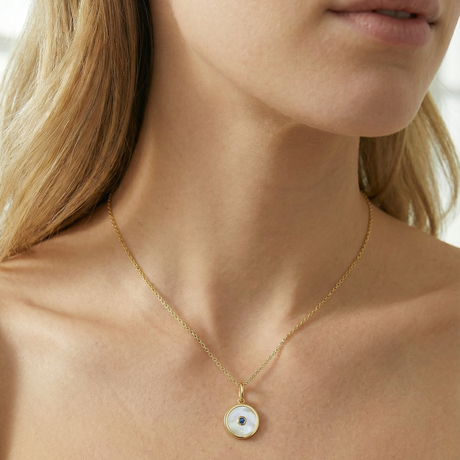 Lunaris Pendant 18KYG