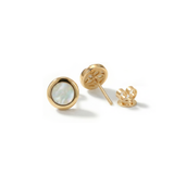 Lunaris Stud 6mm 18KYG