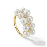 Harmoni Keshi Pearl Ring 18KYG