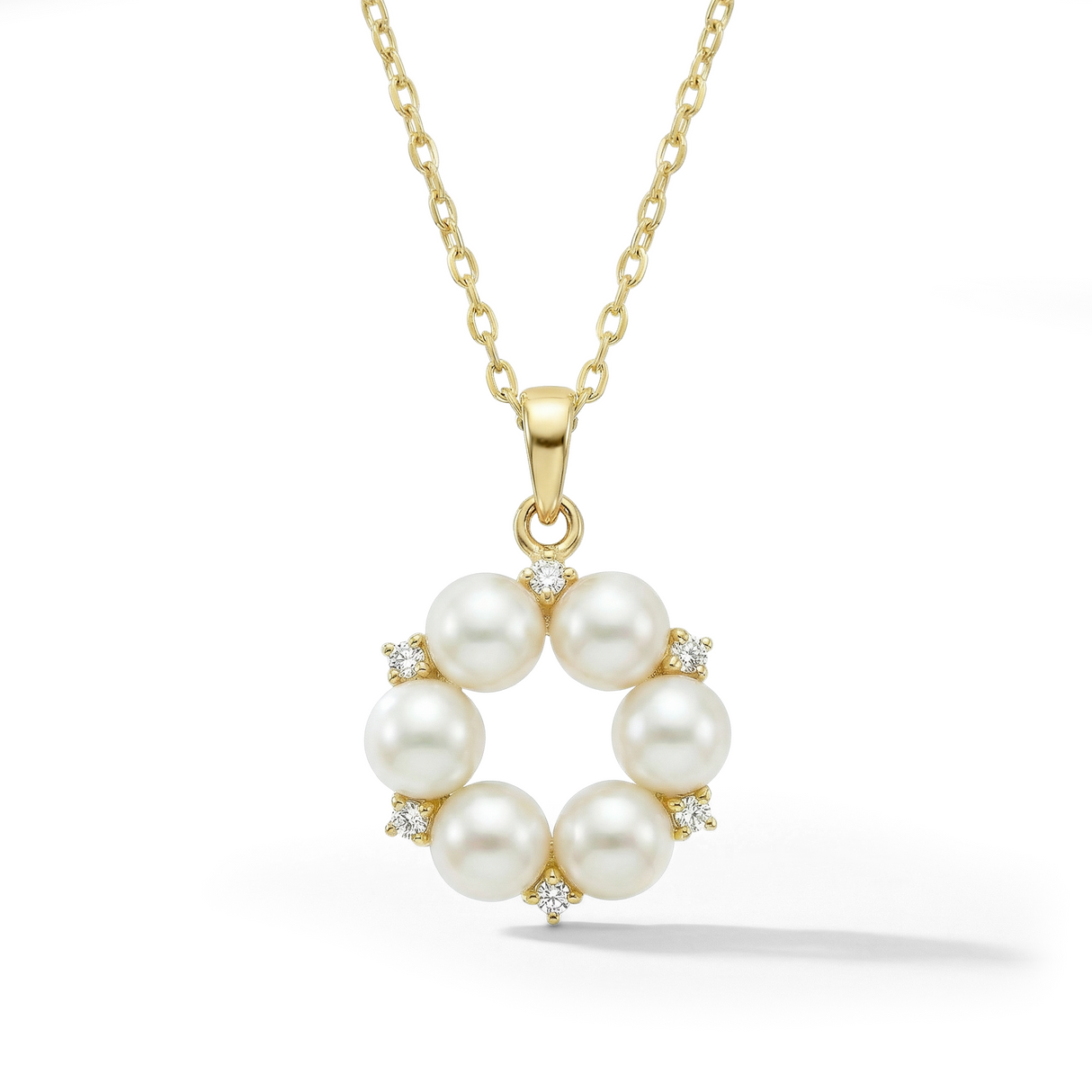 Harmoni Keshi Pearl Pendant 18KYG