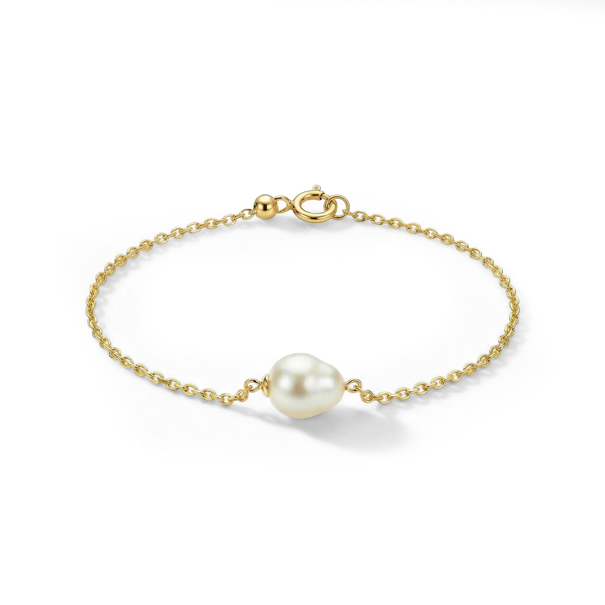 Harmoni Keshi Pearl Bracelet 18KYG