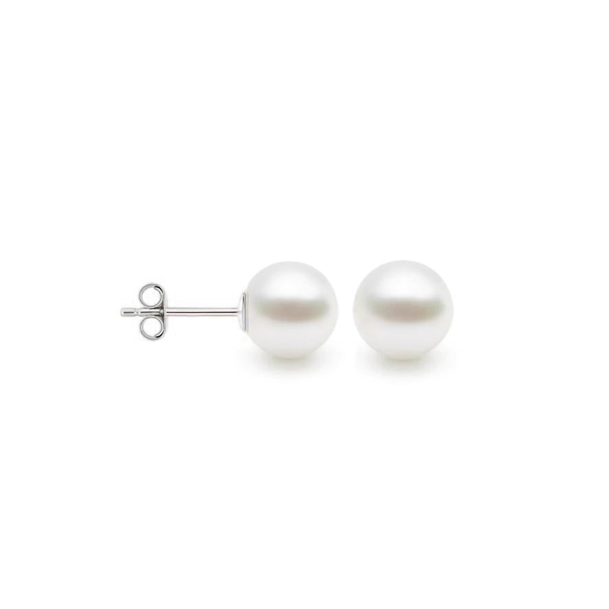 Studs High Button 18K WG